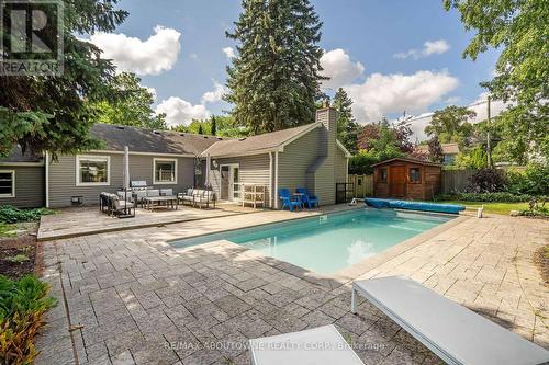 505 Patricia Drive, Oakville (Bronte East), ON - Outdoor With In Ground Pool With Exterior