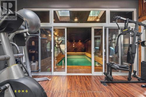 25 Janus Court, Toronto (Hillcrest Village), ON - Indoor Photo Showing Gym Room