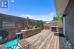 Unit C has a lovely and very private rooftop terrace. - 