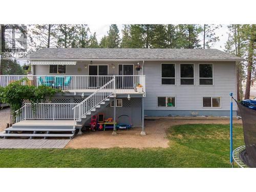 107 Crown Crescent, Vernon, BC - Outdoor With Deck Patio Veranda