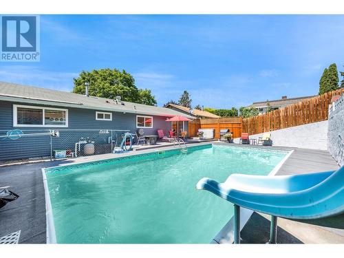 1807 22 Street, Vernon, BC - Outdoor With In Ground Pool With Backyard