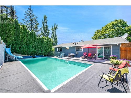 1807 22 Street, Vernon, BC - Outdoor With In Ground Pool With Backyard