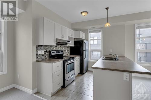 250 Glenroy Gilbert Drive Unit#304, Ottawa, ON - Indoor Photo Showing Kitchen With Double Sink