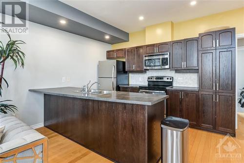 312 Royal Fern Way, Ottawa, ON - Indoor Photo Showing Kitchen With Double Sink