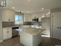 146 Kostiuk Crescent, Saskatoon, SK  - Indoor Photo Showing Kitchen With Double Sink 