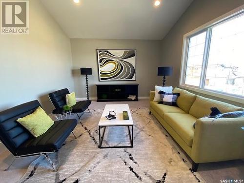 146 Kostiuk Crescent, Saskatoon, SK - Indoor Photo Showing Living Room