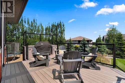 18 Cumberland Bay, White City, SK - Outdoor With Deck Patio Veranda With Exterior