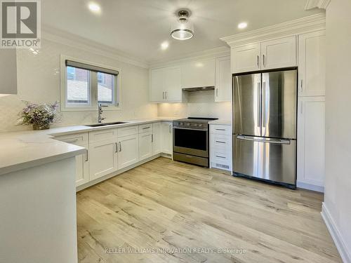 1 Edward Street, Hamilton (Gibson), ON - Indoor Photo Showing Kitchen With Stainless Steel Kitchen With Upgraded Kitchen