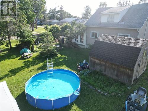 10 Dupont Street, Little Current, ON - Outdoor With Above Ground Pool