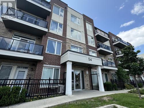 310 - 54 Sky Harbour Drive, Brampton (Bram West), ON - Outdoor With Balcony With Facade