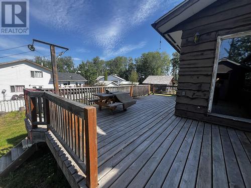 403 Tunasa Drive, Fraser Lake, BC - Outdoor With Deck Patio Veranda With Exterior