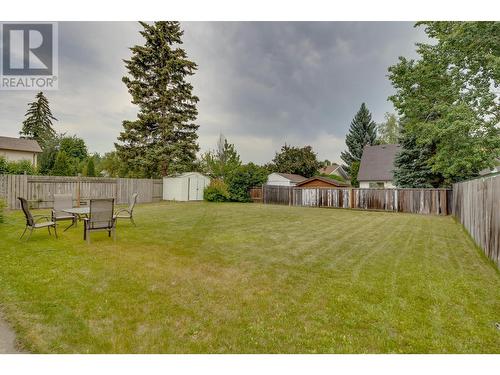 3656 Hesse Place, Prince George, BC - Outdoor With Backyard