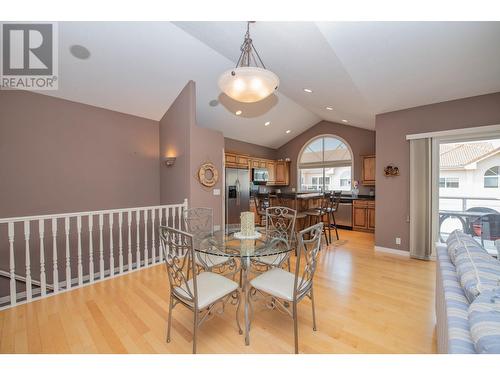 7701 Okanagan Landing Road Unit# 8, Vernon, BC - Indoor Photo Showing Dining Room