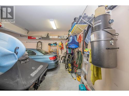 7701 Okanagan Landing Road Unit# 8, Vernon, BC - Indoor Photo Showing Garage