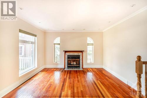 48 Springfield Road, Ottawa, ON - Indoor Photo Showing Living Room With Fireplace