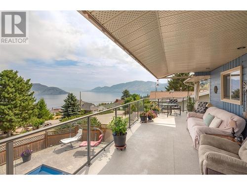 6150 Davies Crescent, Peachland, BC - Outdoor With Deck Patio Veranda With View With Exterior