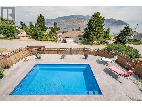 6150 Davies Crescent, Peachland, BC - Outdoor With In Ground Pool With Deck Patio Veranda