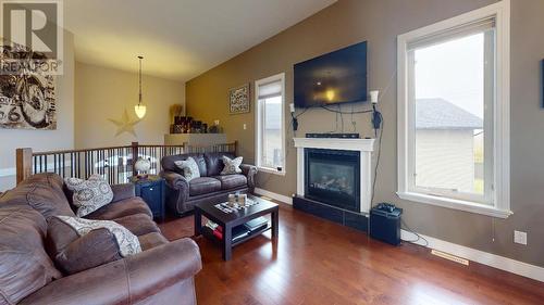 11727 88 Street, Fort St. John, BC - Indoor Photo Showing Living Room With Fireplace