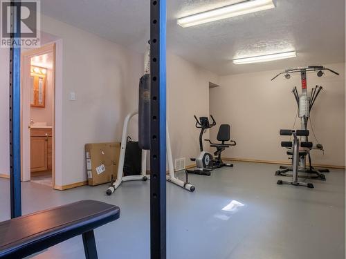 10720 Cottonwood Crescent, Dawson Creek, BC - Indoor Photo Showing Gym Room