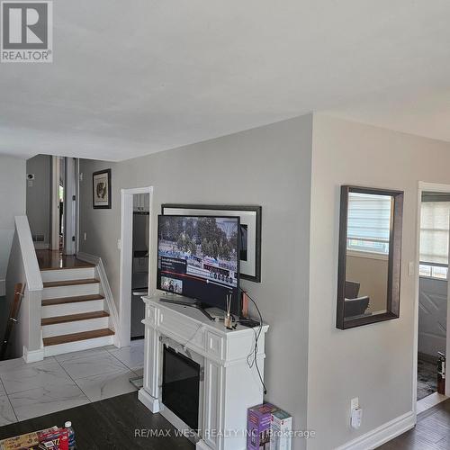 Upper - 51 Monterrey Drive, Toronto (Thistletown-Beaumonde Heights), ON - Indoor With Fireplace