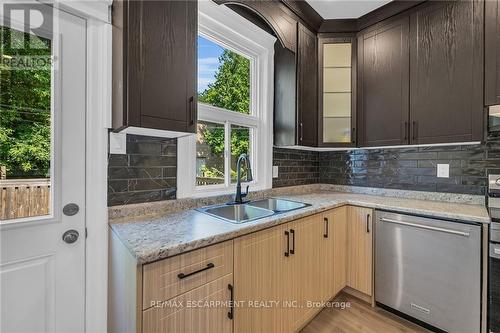 55 Douglas Avenue, Hamilton (Industrial Sector), ON - Indoor Photo Showing Kitchen With Double Sink