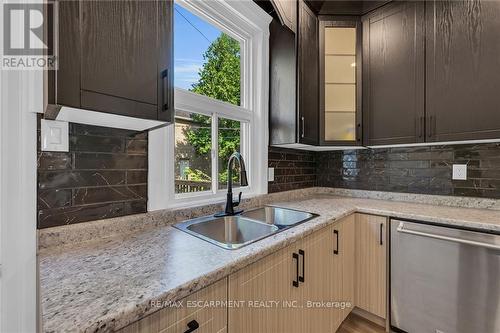 55 Douglas Avenue, Hamilton (Industrial Sector), ON - Indoor Photo Showing Kitchen With Double Sink