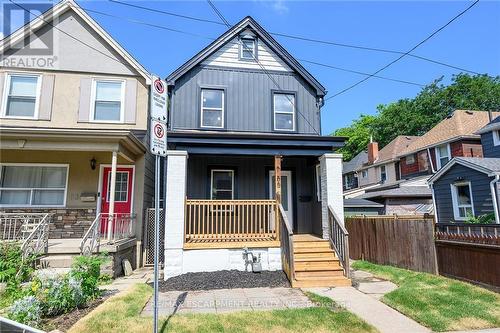 55 Douglas Avenue, Hamilton (Industrial Sector), ON - Outdoor With Deck Patio Veranda With Facade