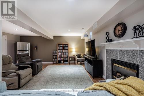 97 Sandollar Drive, Hamilton (Twenty Place), ON - Indoor Photo Showing Living Room With Fireplace