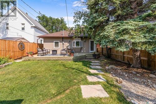 844 Algoma Avenue, Moose Jaw, SK - Outdoor With Deck Patio Veranda