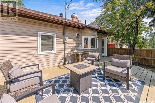 844 Algoma Avenue, Moose Jaw, SK - Outdoor With Deck Patio Veranda With Exterior