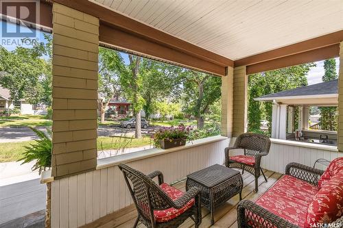 844 Algoma Avenue, Moose Jaw, SK - Outdoor With Deck Patio Veranda With Exterior