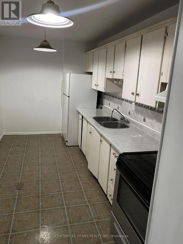 210 - 4064 Lawrence Avenue E, Toronto (West Hill), ON - Indoor Photo Showing Kitchen With Double Sink