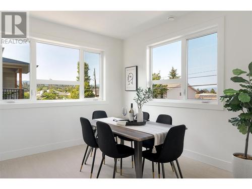 235 Taylor Road Unit# 1, Kelowna, BC - Indoor Photo Showing Dining Room