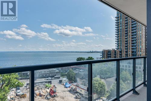 703 - 370 Martha Street, Burlington (Brant), ON - Outdoor With Body Of Water With Balcony With View