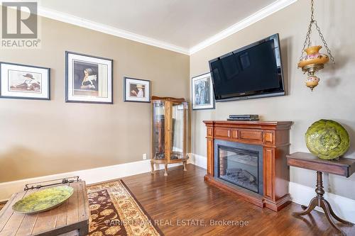 54 Nelson Street W, New Tecumseth (Alliston), ON - Indoor Photo Showing Other Room With Fireplace