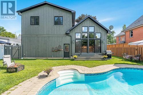 54 Nelson Street W, New Tecumseth (Alliston), ON - Outdoor With In Ground Pool