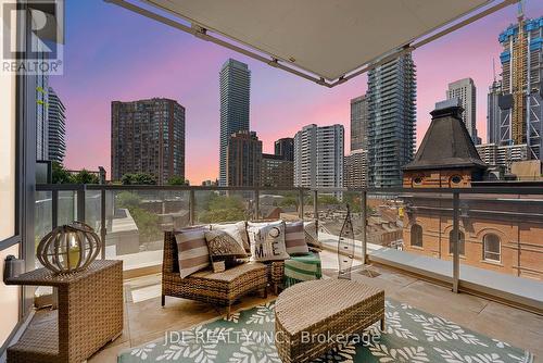 609 - 1 Gloucester Street, Toronto (Church-Yonge Corridor), ON - Outdoor With Deck Patio Veranda