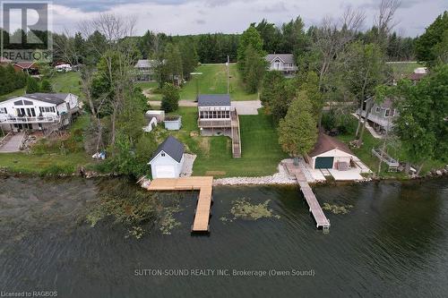 38 Islandview Drive, South Bruce Peninsula, ON - Outdoor With Body Of Water With View