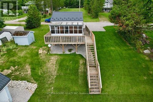 38 Islandview Drive, South Bruce Peninsula, ON - Outdoor With Deck Patio Veranda