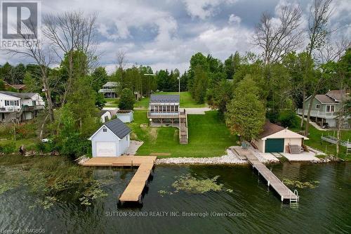 38 Islandview Drive, South Bruce Peninsula, ON - Outdoor With Body Of Water With View