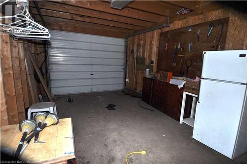 38 Islandview Drive, Chesley Lake, ON - Indoor Photo Showing Garage