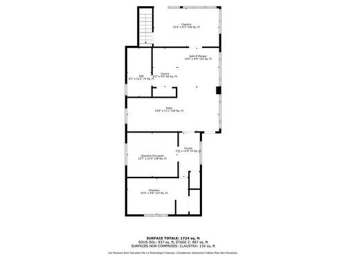 Plan (croquis) - 148 Rue Leduc, Gatineau (Hull), QC - Other