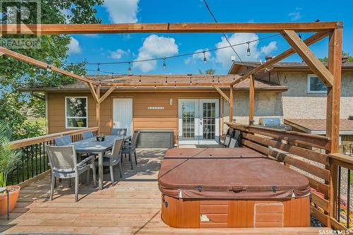 Brown Family Acreage, Aberdeen Rm No. 373, SK - Outdoor With Deck Patio Veranda With Exterior