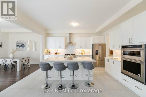 3396 Millicent Avenue, Oakville, ON - Indoor Photo Showing Kitchen With Stainless Steel Kitchen With Upgraded Kitchen