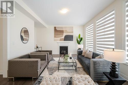 3396 Millicent Avenue, Oakville, ON - Indoor Photo Showing Living Room With Fireplace