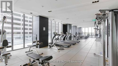 3412 - 8 Eglinton Avenue E, Toronto (Mount Pleasant West), ON - Indoor Photo Showing Gym Room