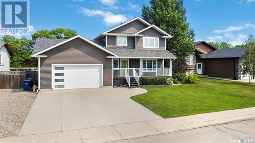 209 Diefenbaker Avenue, Hague, SK - Outdoor With Deck Patio Veranda With Facade