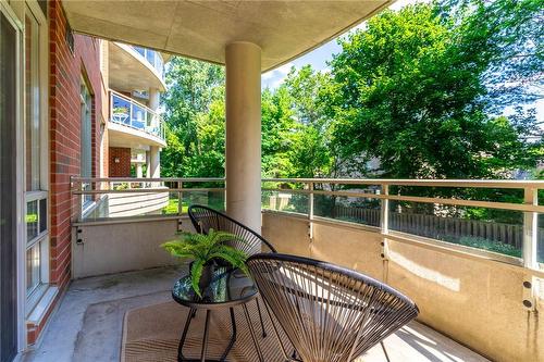 125 Wilson Street W|Unit #216, Ancaster, ON - Outdoor With Deck Patio Veranda With Exterior