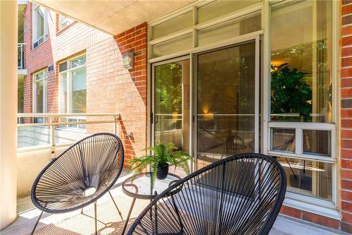 125 Wilson Street W|Unit #216, Ancaster, ON - Outdoor With Deck Patio Veranda With Exterior