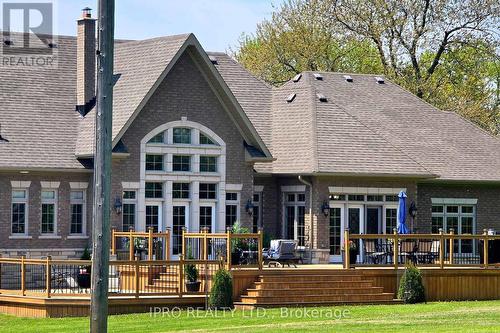 705 Lake Ridge Road S, Whitby, ON - Outdoor With Deck Patio Veranda With Facade